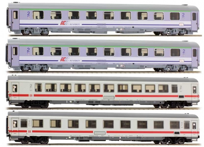 Set of 4 Passenger cars of EuroCity Wawel train running between Hamburg and Krakow<br /><a href='images/pictures/ACME/AC55087.jpg' target='_blank'>Full size image</a>